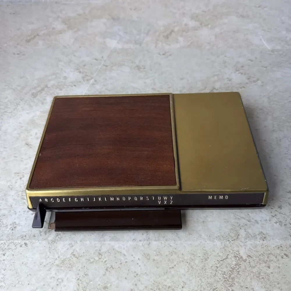 Vintage Bates List Finder Imperial MK I Panasonic Provenance MCM Office Decor